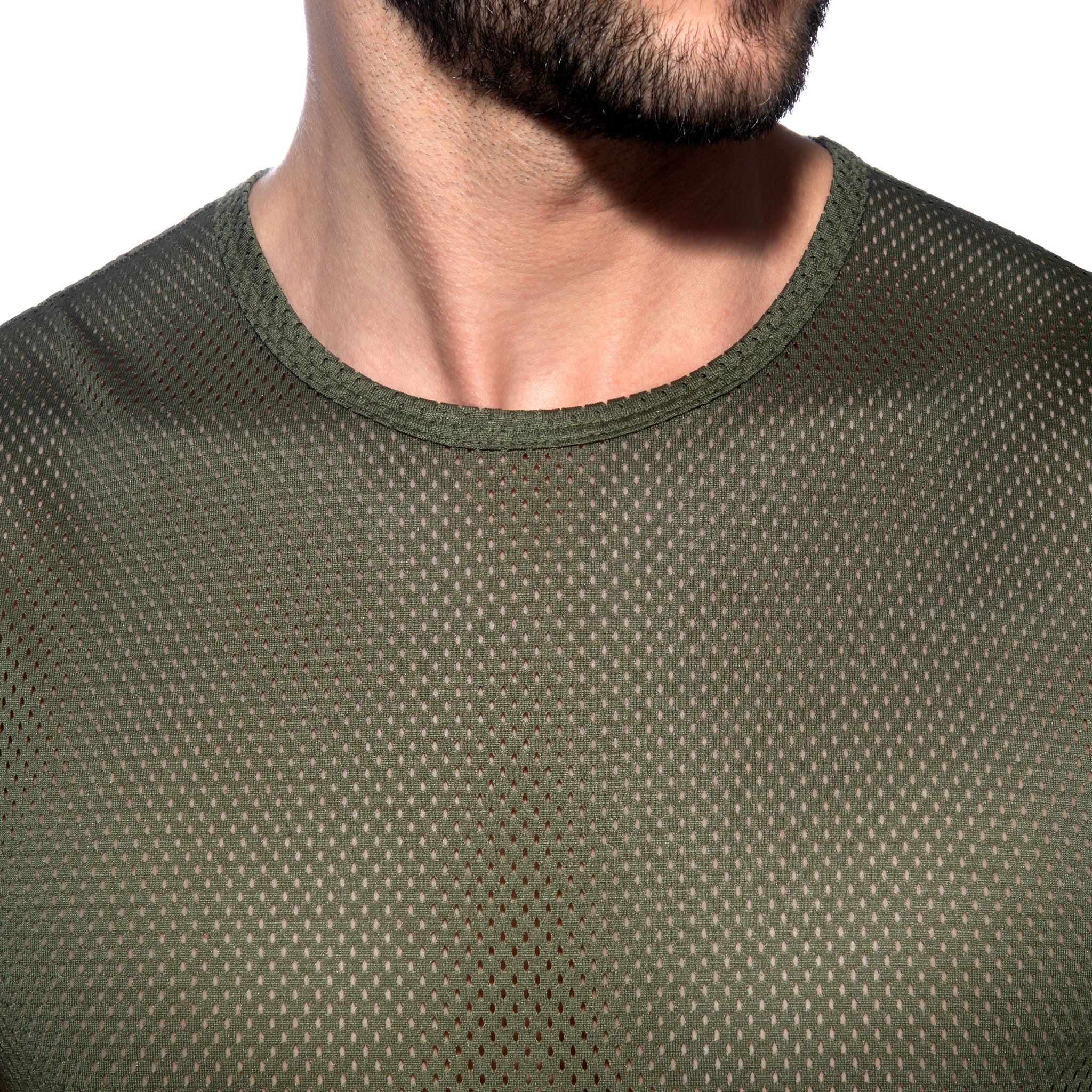 Addicted Los Angeles Sports Tank Top Khaki AD1443