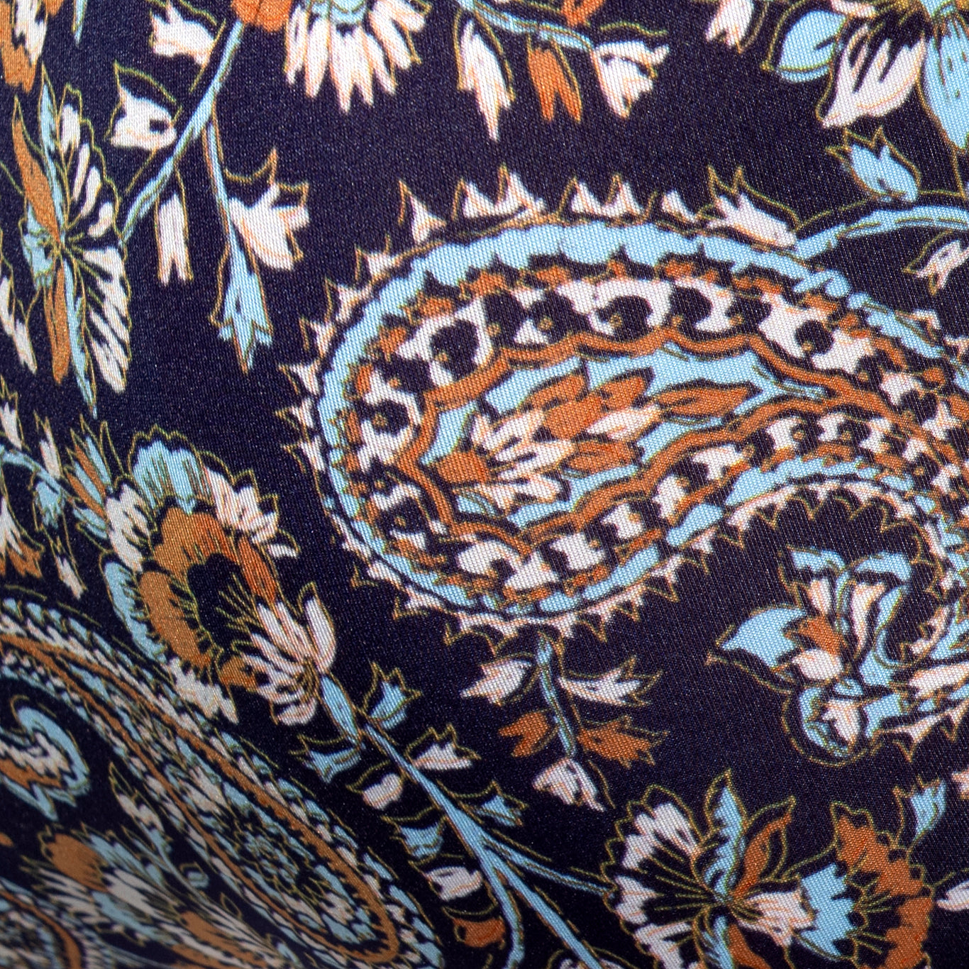 ES Collection Paisley Bikini Brief Navy UN688
