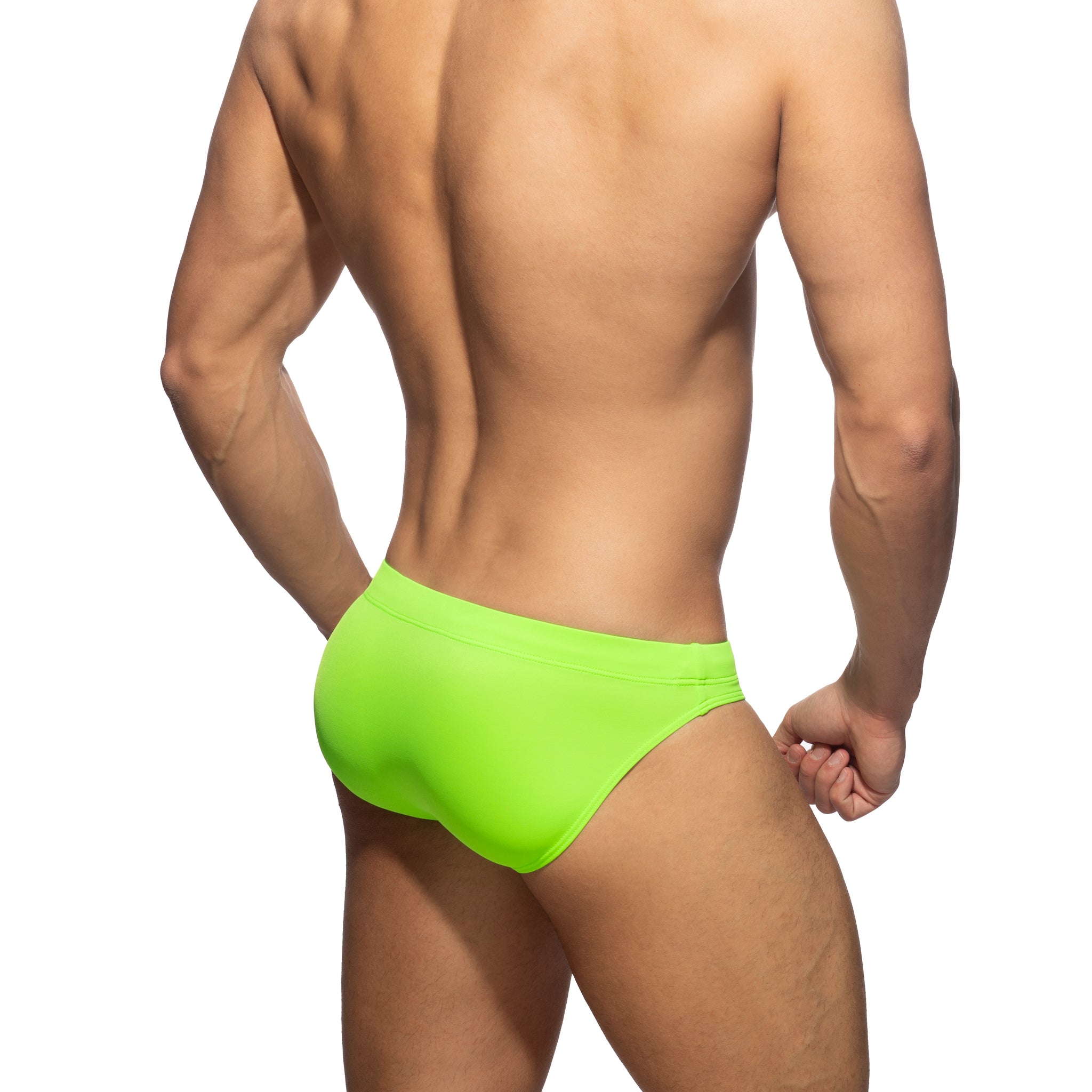 Addicted Basic AD Swim Brief Lemon Green ADS097