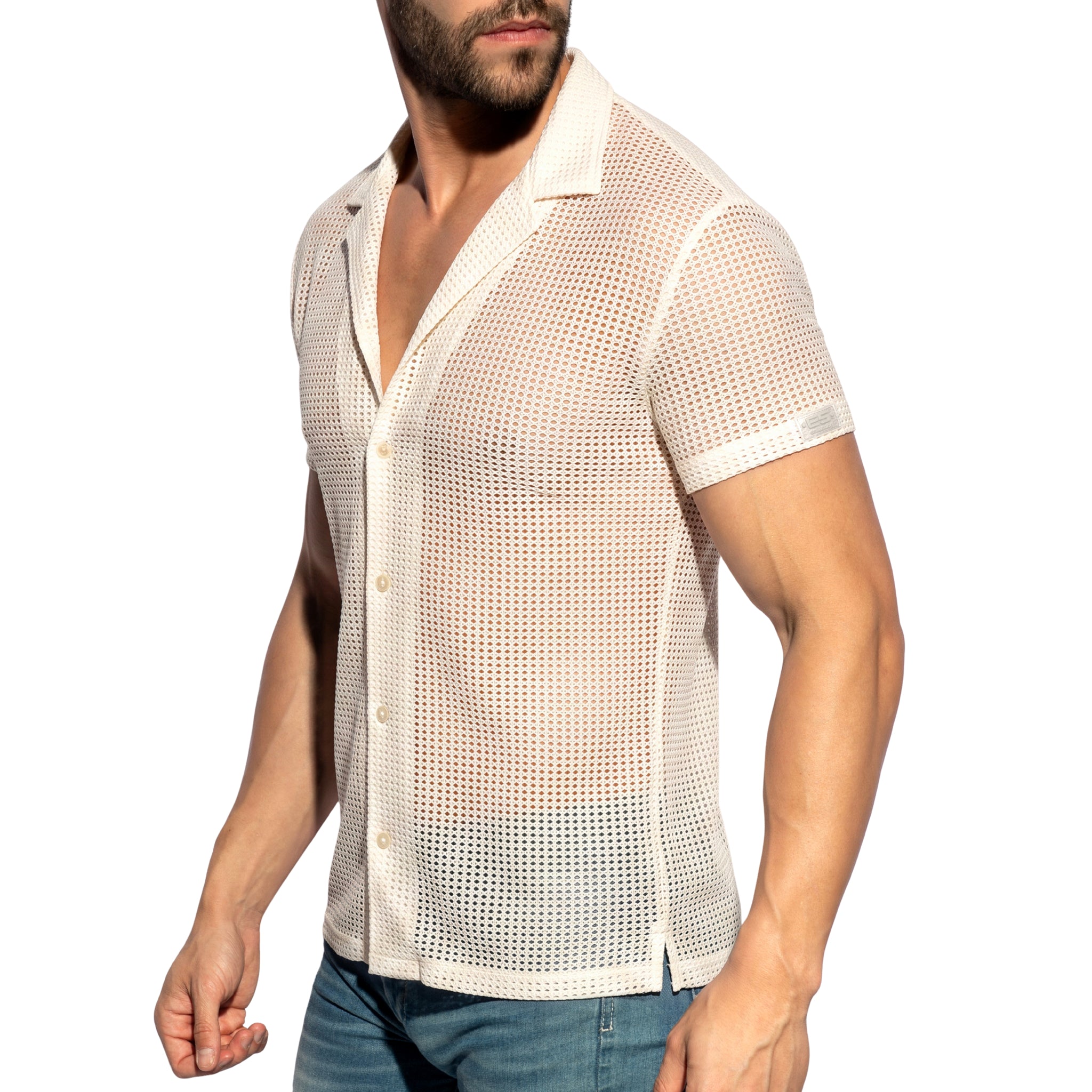 ES Collection Formentera Shirt Ivory SHT036