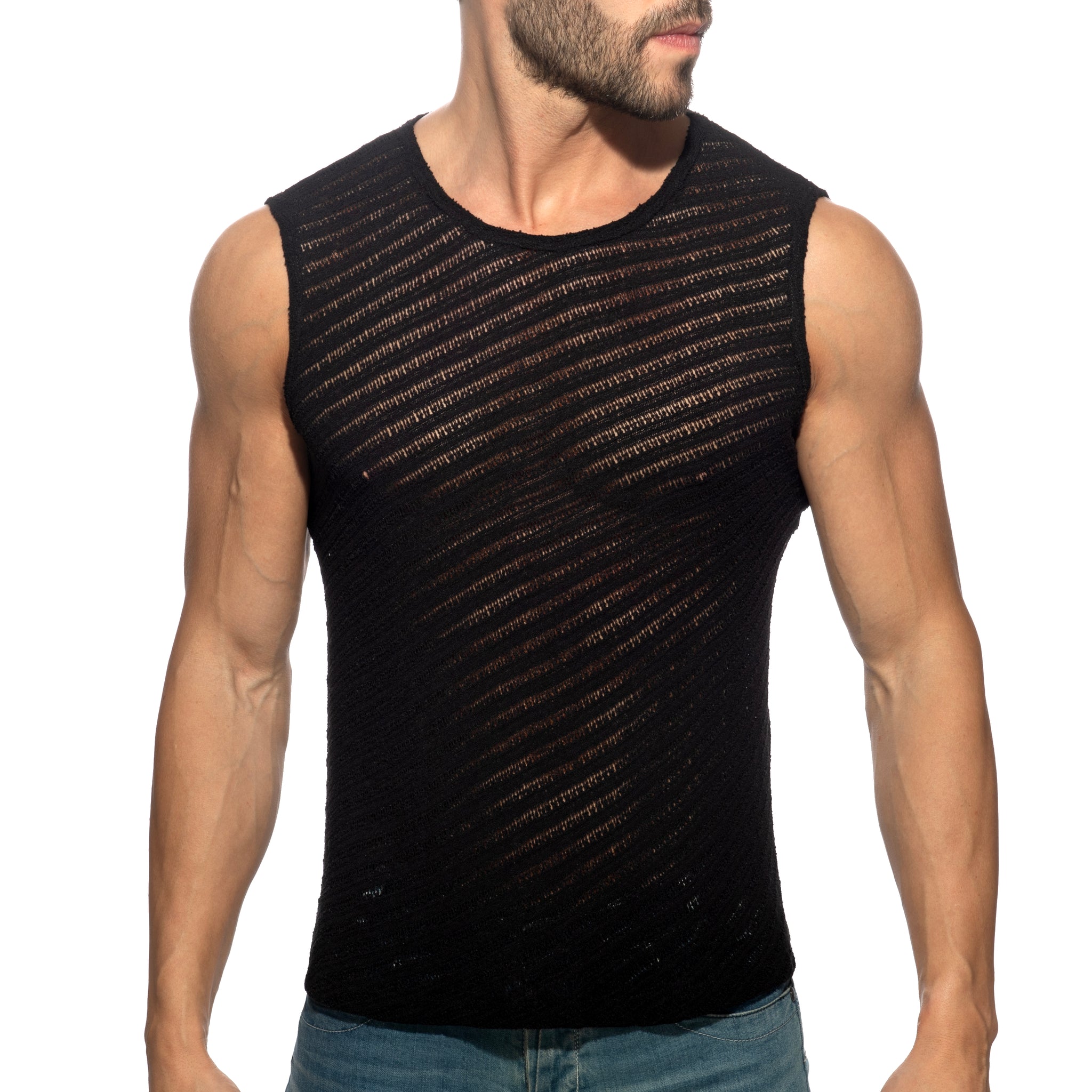 Addicted Barewave Tank Top Black AD1468