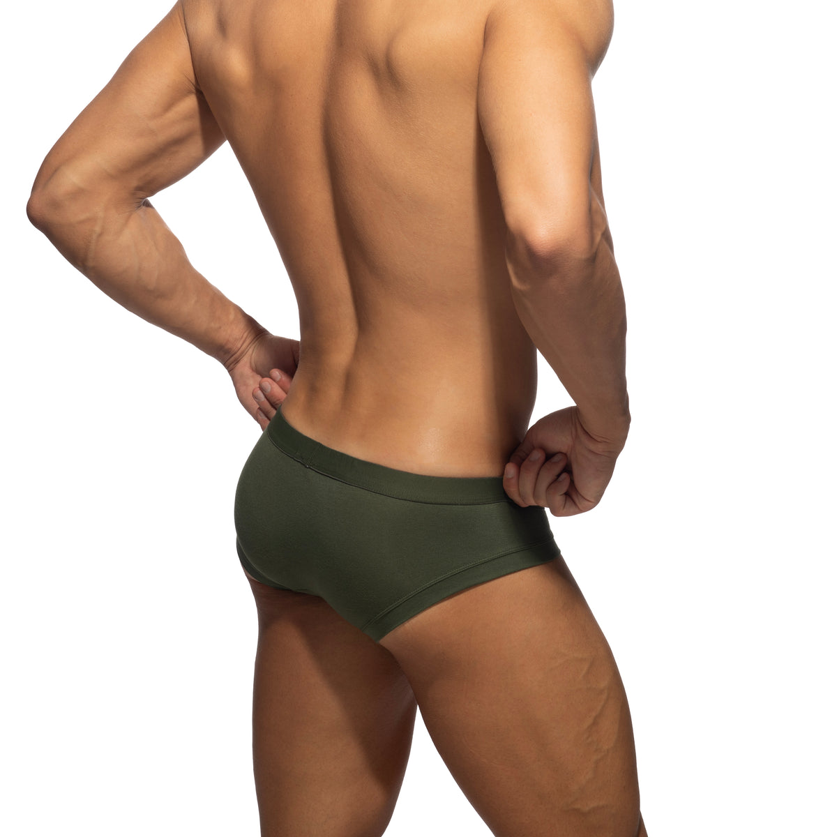 Addicted Bamboo Skin Layer Cheeky Brief Khaki AD1497