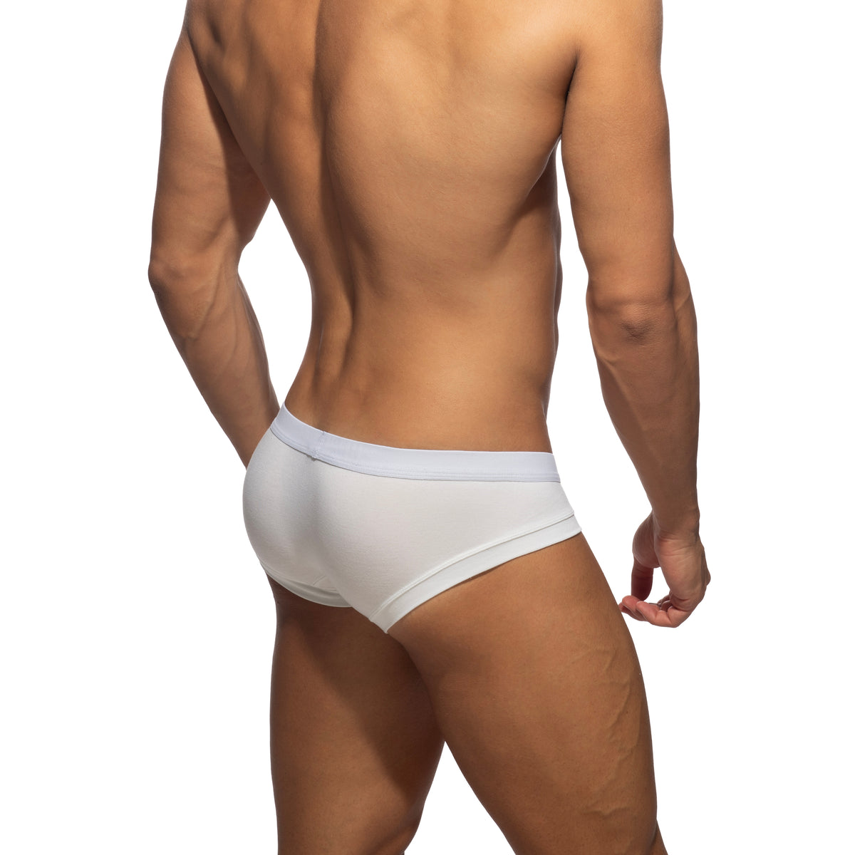 Addicted Bamboo Skin Layer Cheeky Brief White AD1497