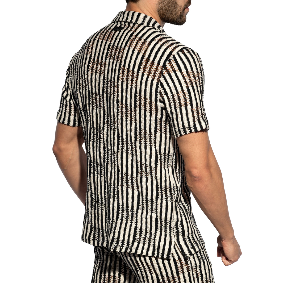 ES Collection Optic Rhythm Shirt Black SHT041