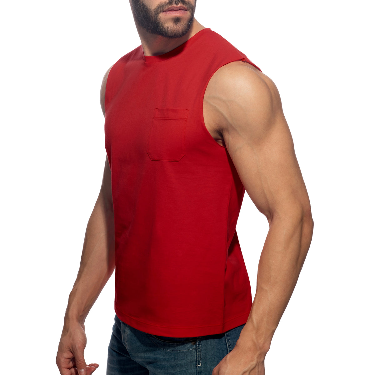 Addicted Basic Tank Top Red AD531