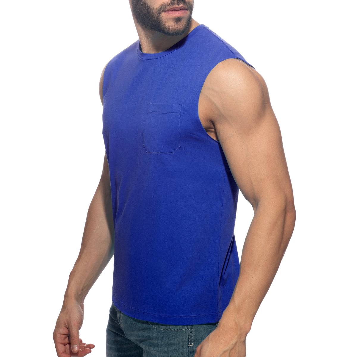 Addicted Basic Tank Top Royal Blue AD531
