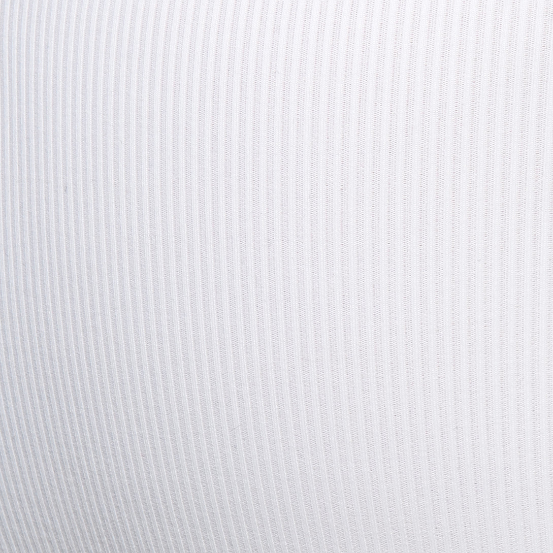 Addicted Thin Rib Bikini Brief White AD1514
