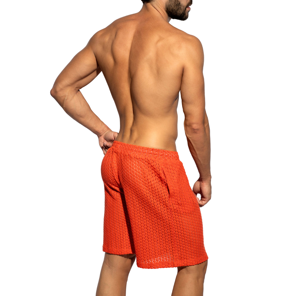 ES Collection Eyelet Bermudas Orange SP371