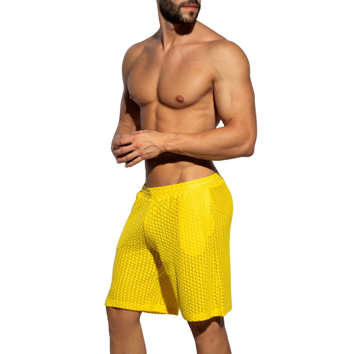 ES Collection Eyelet Bermudas Yellow SP371