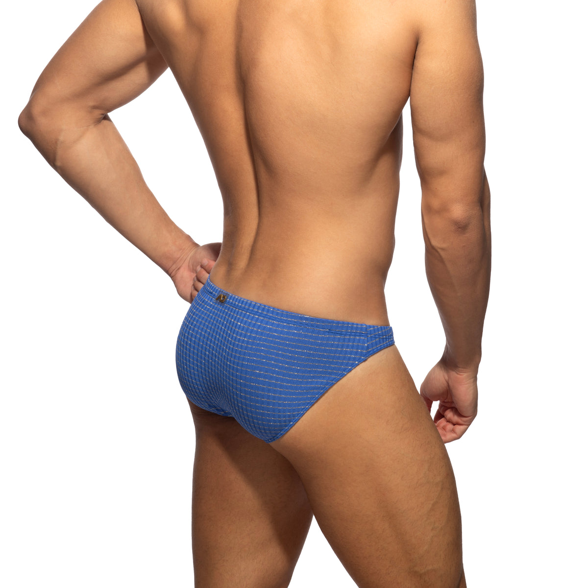 Addicted Lurex Luxe Bikini Brief Royal Blue AD1530