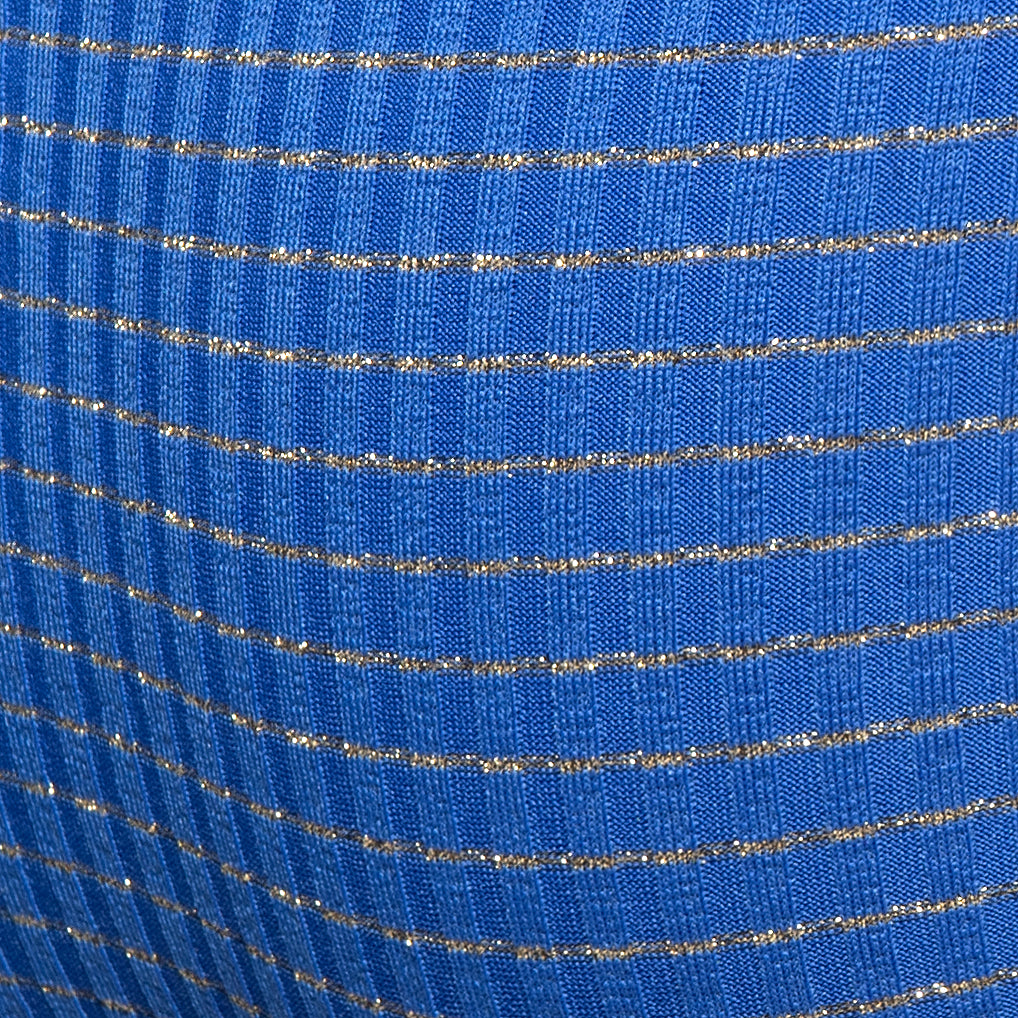 Addicted Lurex Luxe Bikini Brief Royal Blue AD1530