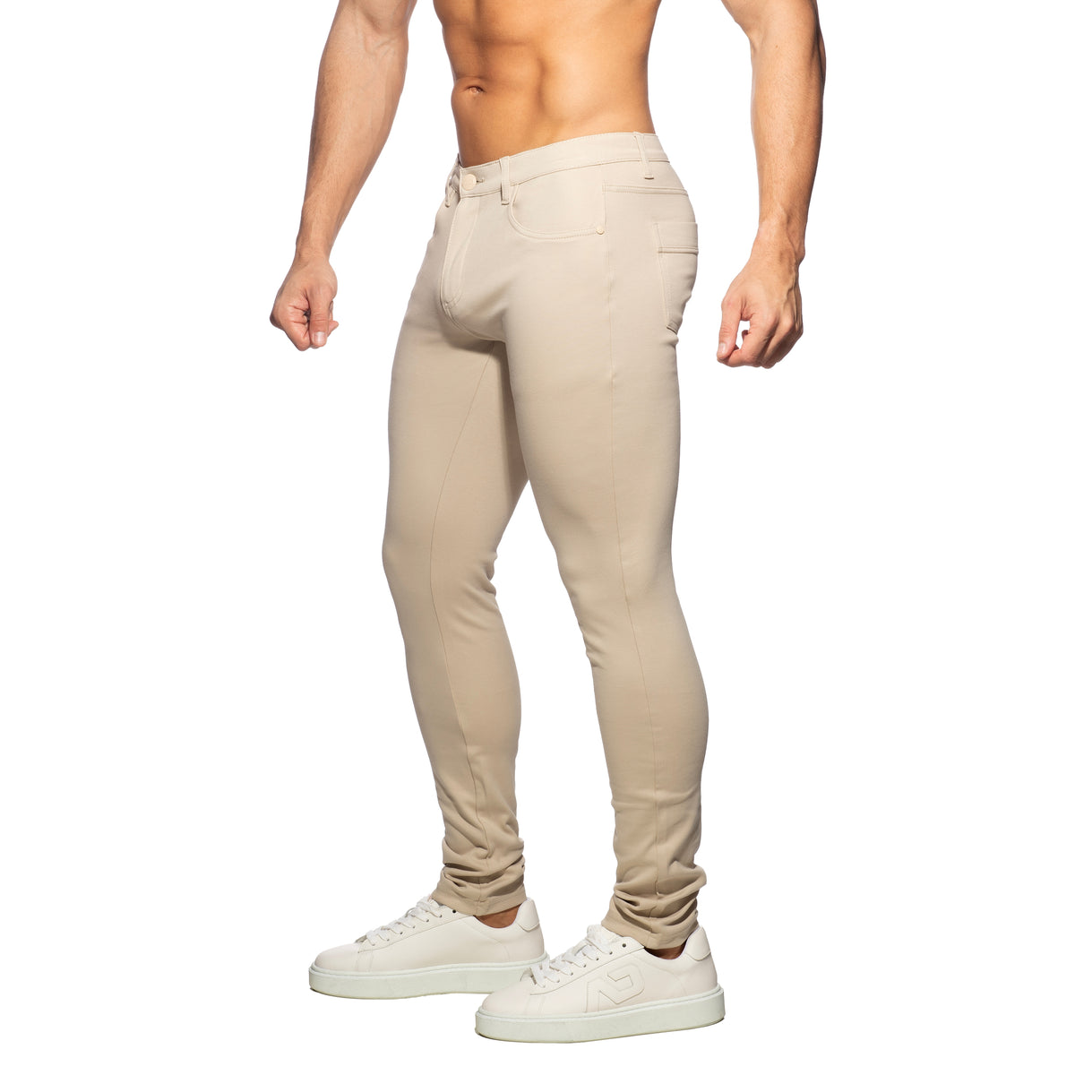 Addicted Svelte Long Pants Beige AD1522
